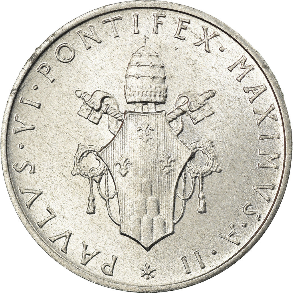 Moneta, CITTÀ DEL VATICANO, Paul VI, Lira, 1964, SPL, Alluminio, KM:76.2