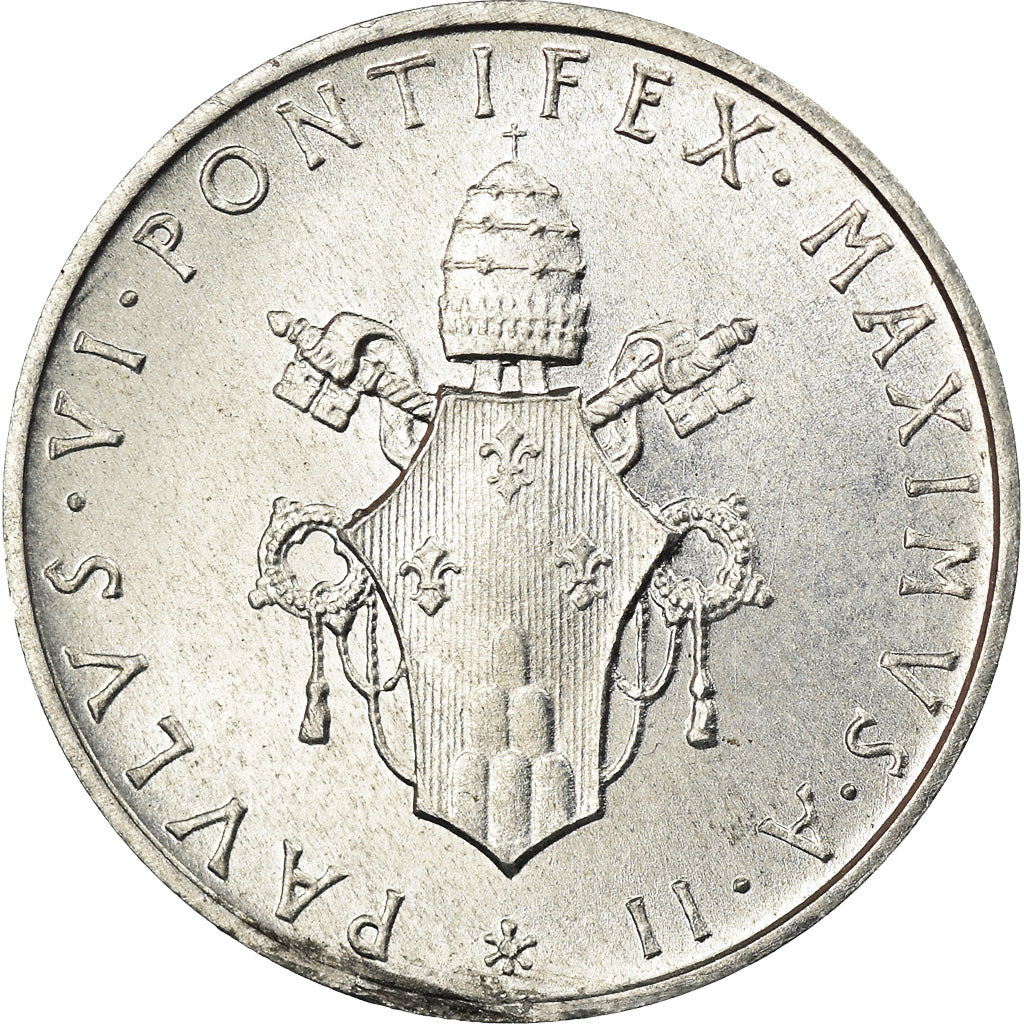 Moneta, CITTÀ DEL VATICANO, Paul VI, Lira, 1964, SPL, Alluminio, KM:76.2