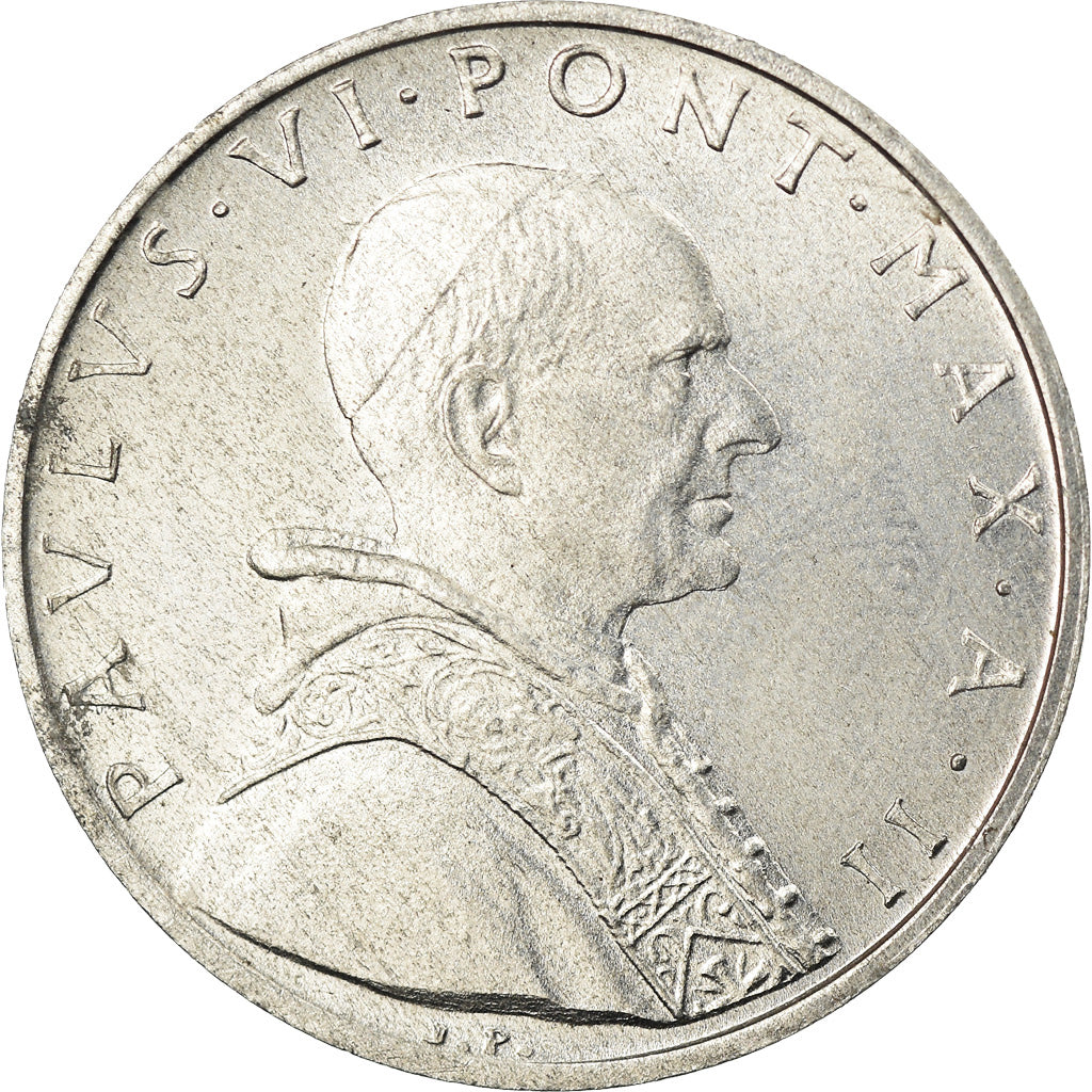 Moneta, CITTÀ DEL VATICANO, Paul VI, 5 Lire, 1964, SPL, Alluminio, KM:78.1