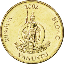 Coin, Vanuatu, 100 Vatu, 2002, MS(63), Nickel-brass, KM:9