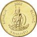 Coin, Vanuatu, 100 Vatu, 2002, MS(63), Nickel-brass, KM:9