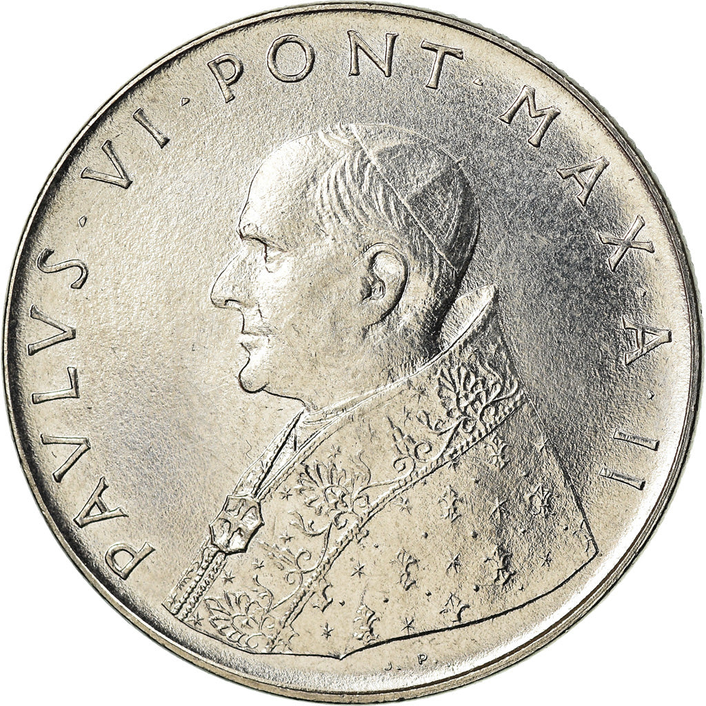 Monnaie, Cité du Vatican, Paul VI, 100 Lire, 1964, SUP, Stainless Steel