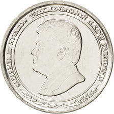 TURKMENISTAN, 1000 Manat, 1999, KM #13, MS(63), Nickel Clad Steel, 4.89