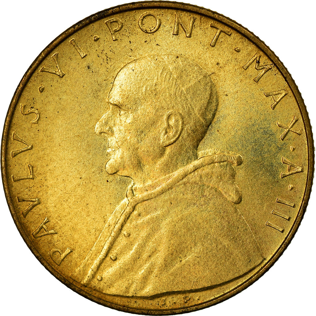 Moneta, CITTÀ DEL VATICANO, Paul VI, 20 Lire, 1965, SPL, Alluminio-bronzo