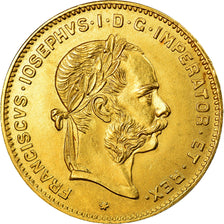 Moeda, Áustria, Franz Joseph I, 4 Florin 10 Francs, 1892, Nova cunhagem