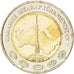 Monnaie, Turkmenistan, 2 Manat, 2010, SPL, Bi-Metallic, KM:104