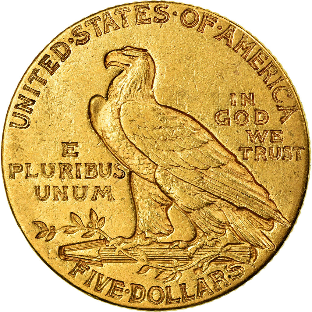Münze, Vereinigte Staaten, Indian Head, $5, Half Eagle, 1913, U.S. Mint, San