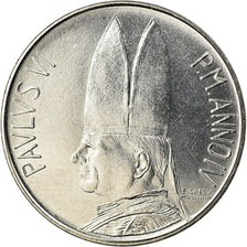 Monnaie, Cité du Vatican, Paul VI, 100 Lire, 1966, SPL, Stainless Steel, KM:90