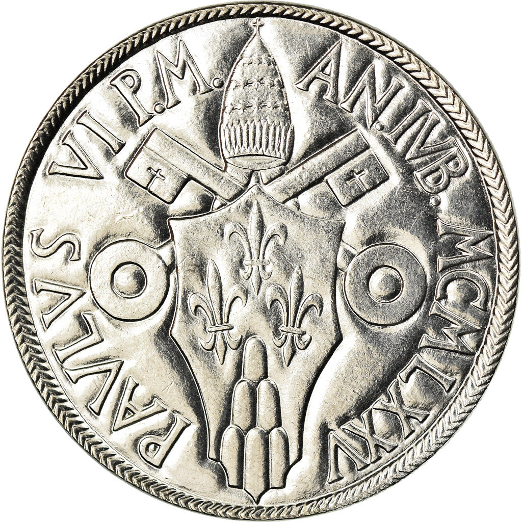 Monnaie, Cité du Vatican, Paul VI, 100 Lire, 1975, SPL, Stainless Steel, KM:130