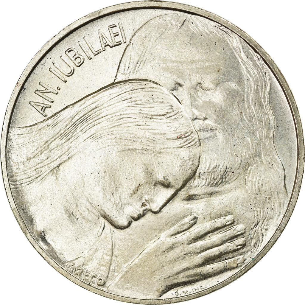 Coin, VATICAN CITY, Paul VI, 500 Lire, 1975, MS(63), Silver, KM:131