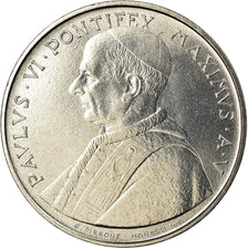 Münze, Vatikanstadt, Paul VI, 100 Lire, 1967, UNZ, Stainless Steel, KM:98