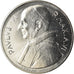 Münze, Vatikanstadt, Paul VI, 100 Lire, 1968, UNZ, Stainless Steel, KM:106