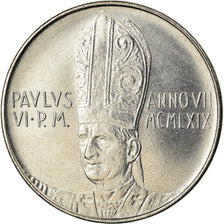 Moneta, CITTÀ DEL VATICANO, Paul VI, 100 Lire, 1969, SPL, Acciaio inossidabile