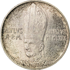 Monnaie, Cité du Vatican, Paul VI, 500 Lire, 1969, SPL, Argent, KM:115
