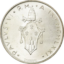 Moneta, PAŃSTWO WATYKAŃSKIE, Paul VI, 500 Lire, 1971, MS(63), Srebro, KM:123