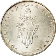 Coin, VATICAN CITY, Paul VI, 500 Lire, 1971, MS(63), Silver, KM:123