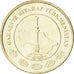 TURKMENISTAN, 50 Tenge, 2009, KM #100, MS(63), Brass, 26, 8.01