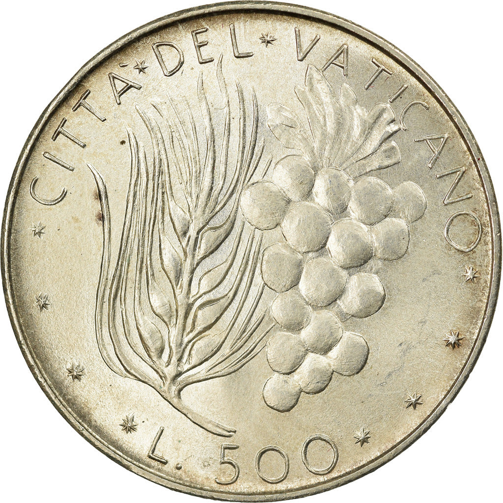 Monnaie, Cité du Vatican, Paul VI, 500 Lire, 1973, SPL, Argent, KM:123