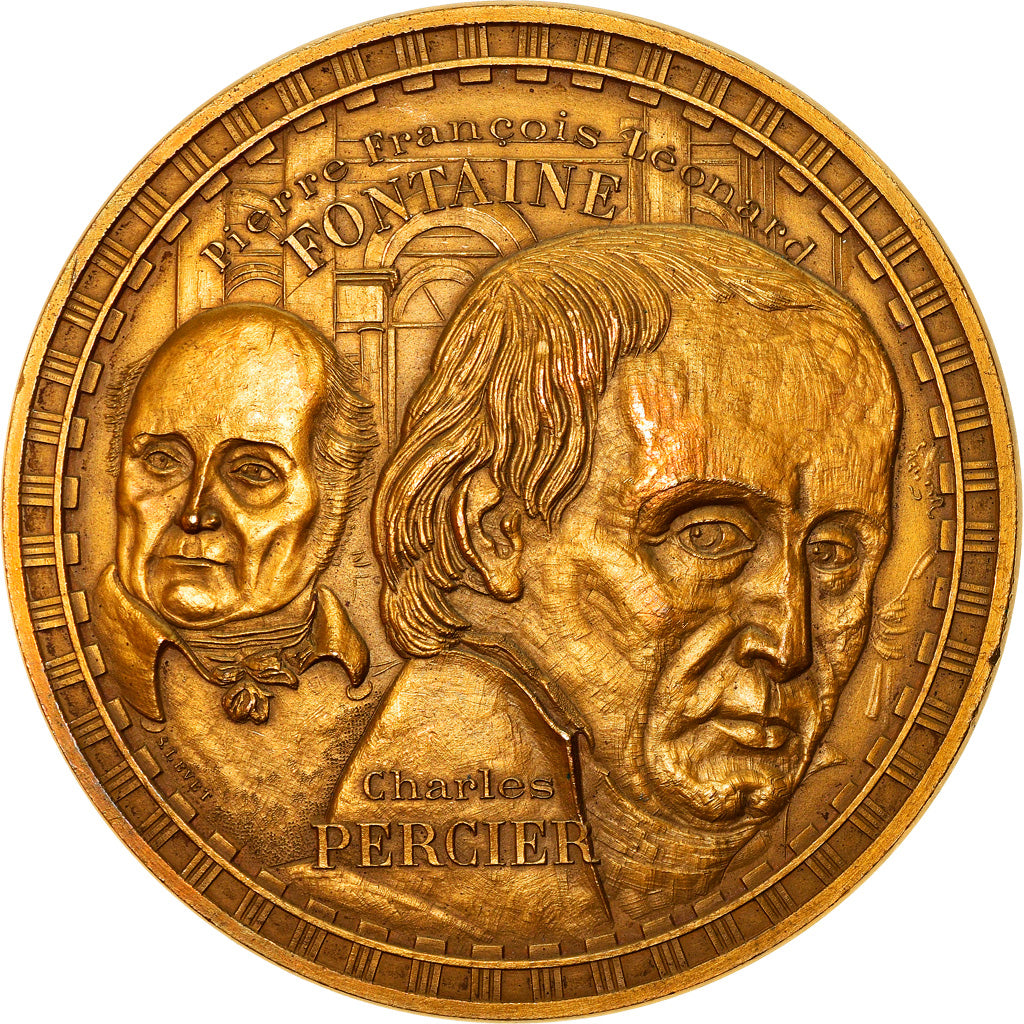 France, Medal, Napoléon Ier, Le Louvre, Galerie Nord, History, 1974, Levet