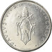 Moneda, CIUDAD DEL VATICANO, Paul VI, 100 Lire, 1976, SC, Acero inoxidable