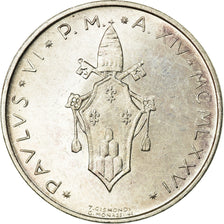 Coin, VATICAN CITY, Paul VI, 500 Lire, 1976, MS(63), Silver, KM:123