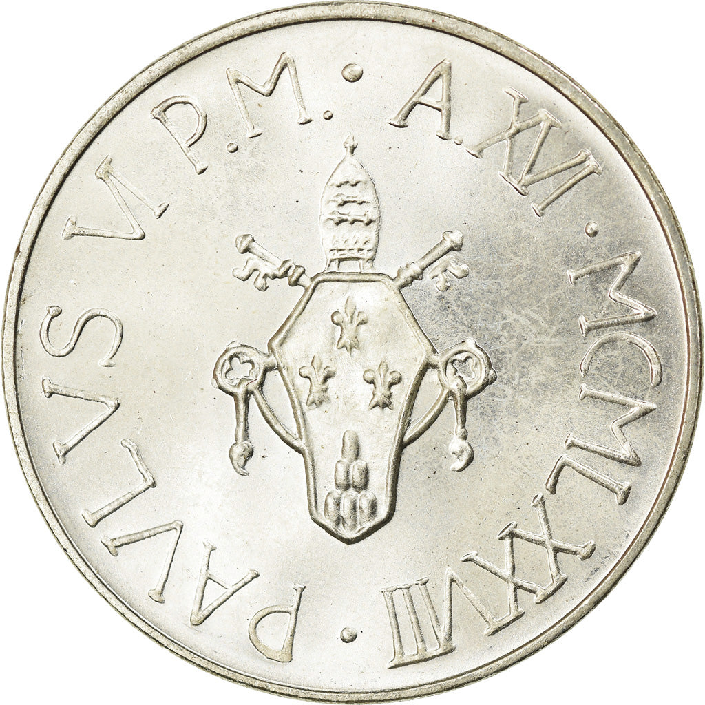 Moneta, CITTÀ DEL VATICANO, Paul VI, 500 Lire, 1978, Roma, SPL, Argento, KM:139