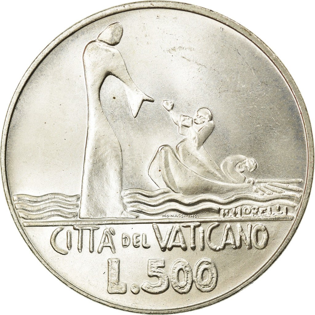 Moneta, CITTÀ DEL VATICANO, Paul VI, 500 Lire, 1978, Roma, SPL, Argento, KM:139
