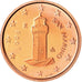 San Marino, Euro Cent, 2008, Proof, FDC, Copper Plated Steel, KM:440