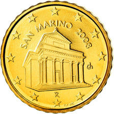 San Marino, 10 Euro Cent, 2008, Proof, FDC, Ottone, KM:482