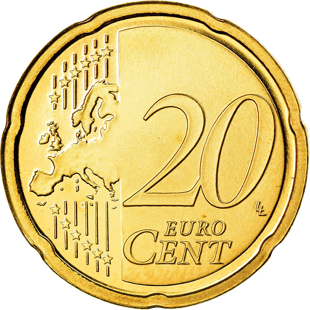 San Marino, 20 Euro Cent, 2008, Proof, FDC, Ottone, KM:483