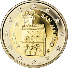 San Marino, 2 Euro, 2008, Proof, FDC, Bi-metallico, KM:486