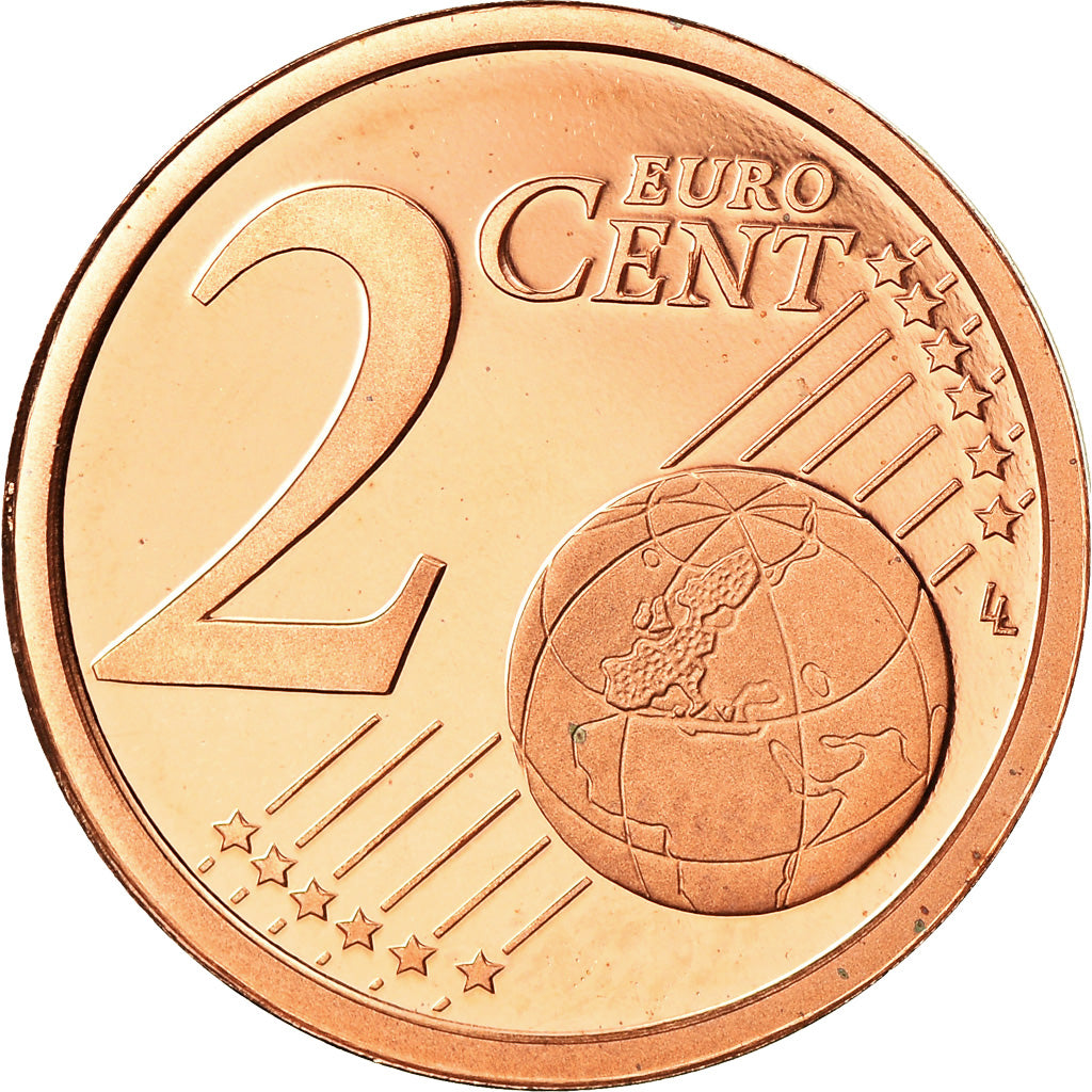 San Marino, 2 Euro Cent, 2009, Proof, FDC, Acciaio placcato rame, KM:441