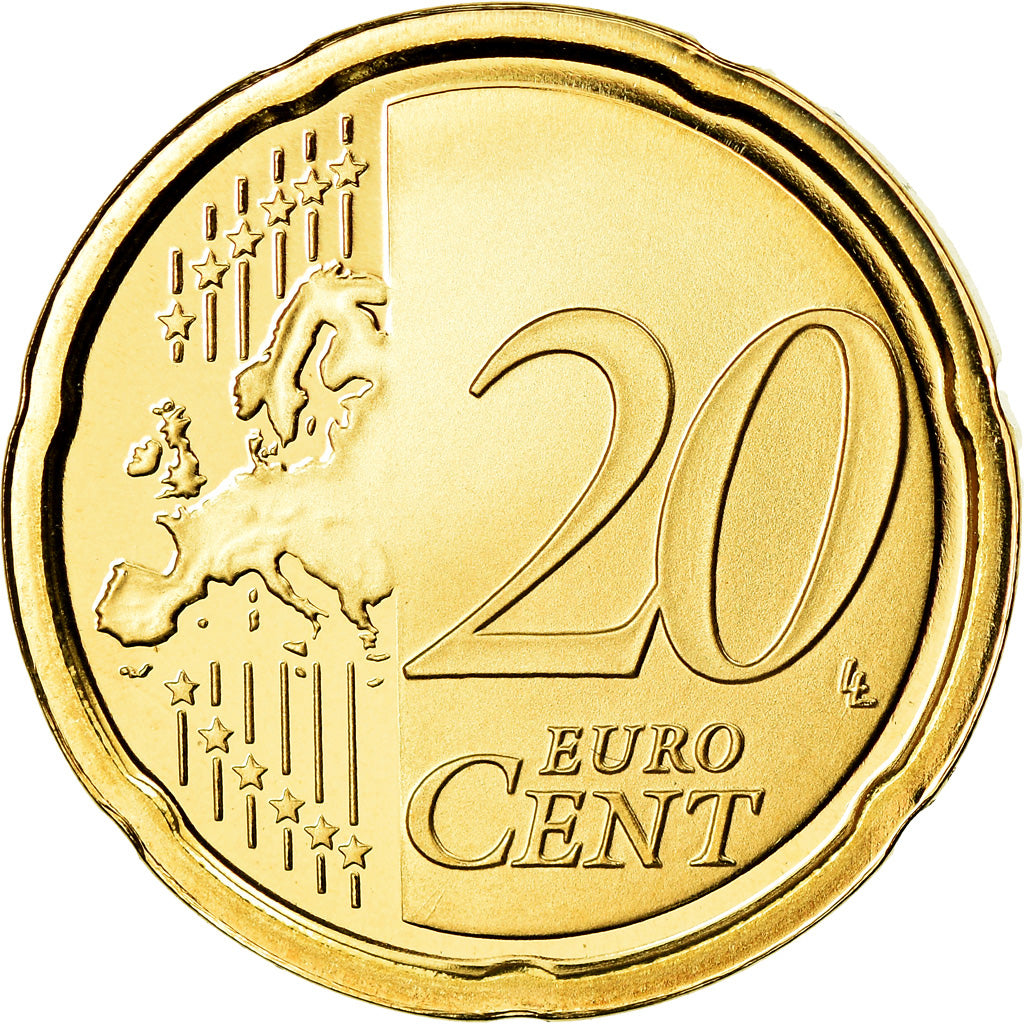 San Marino, 20 Euro Cent, 2009, Proof, FDC, Ottone, KM:483