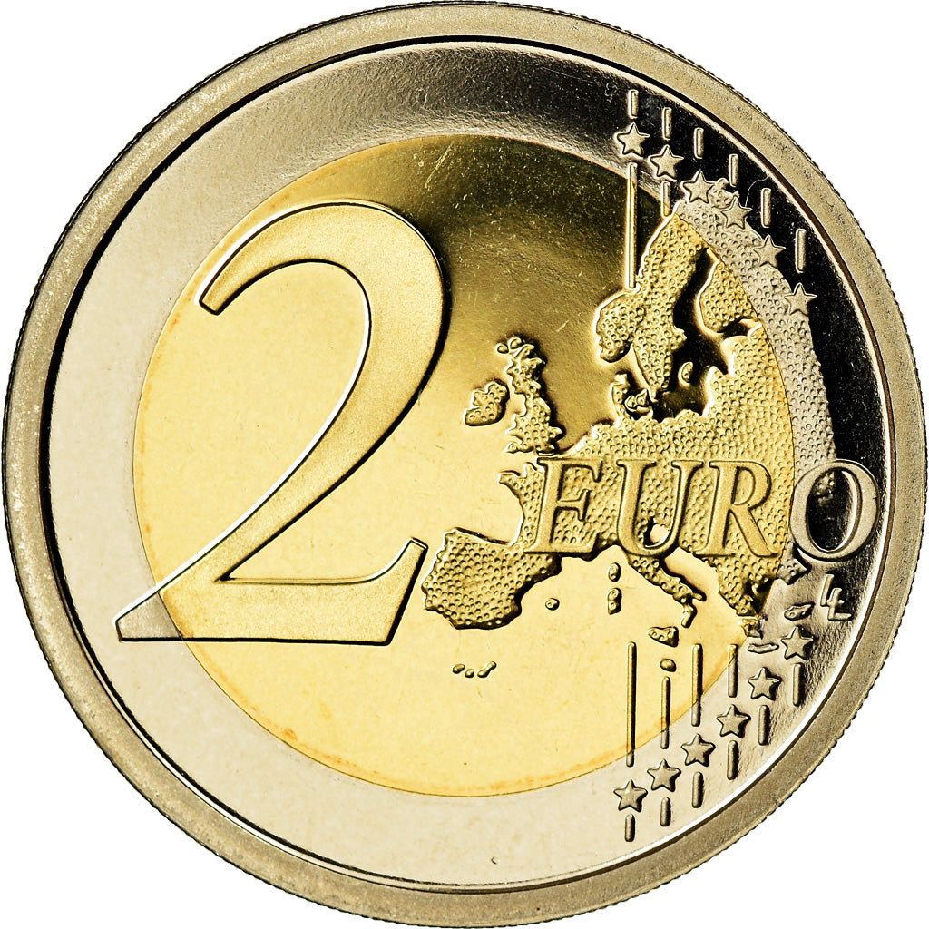 San Marino, 2 Euro, 2009, Proof, FDC, Bi-Metallic, KM:486