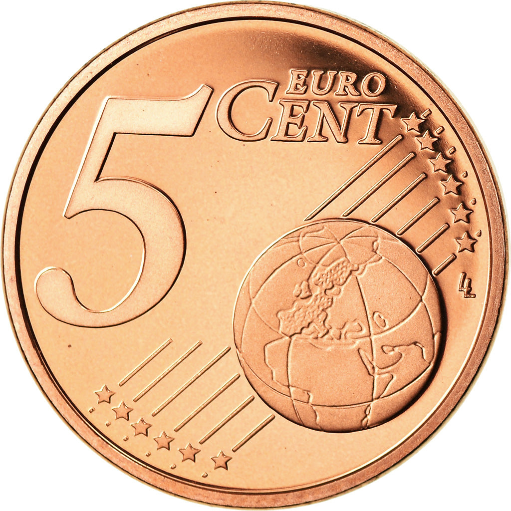 San Marino, 5 Euro Cent, 2010, Proof, STGL, Copper Plated Steel, KM:442