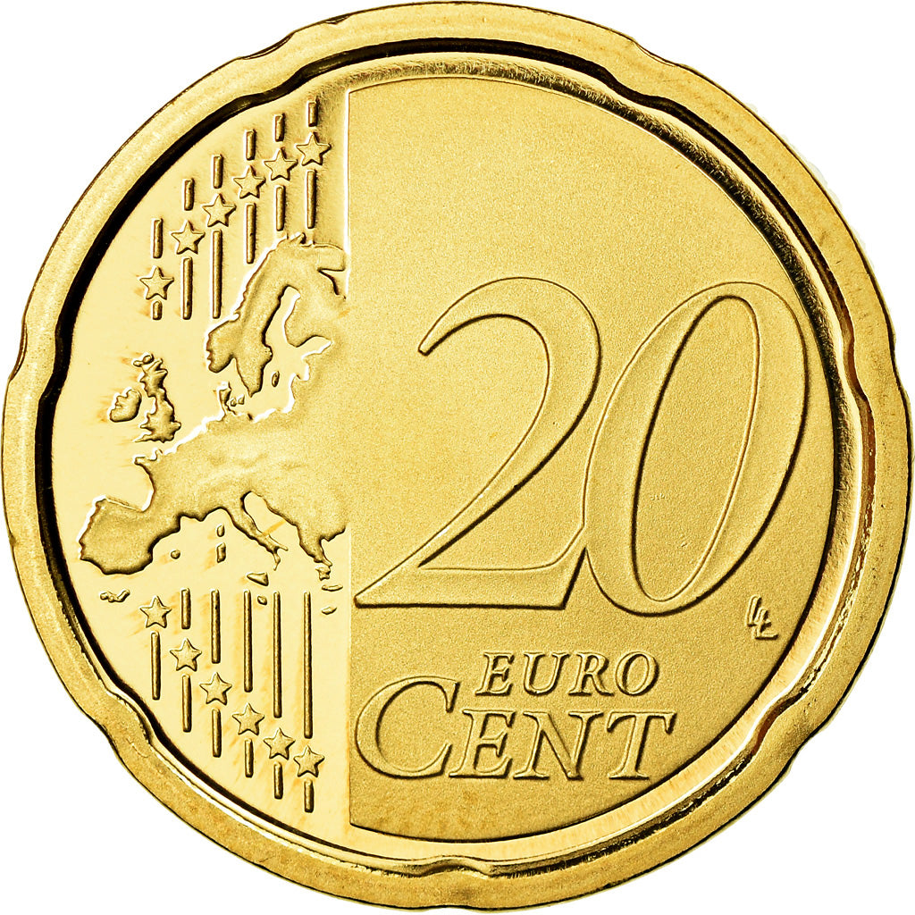 San Marino, 20 Euro Cent, 2010, Proof, FDC, Ottone, KM:483