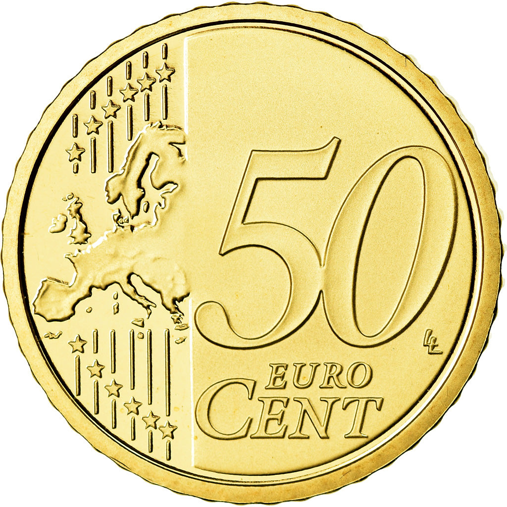 San Marino, 50 Euro Cent, 2010, Proof, STGL, Messing, KM:484