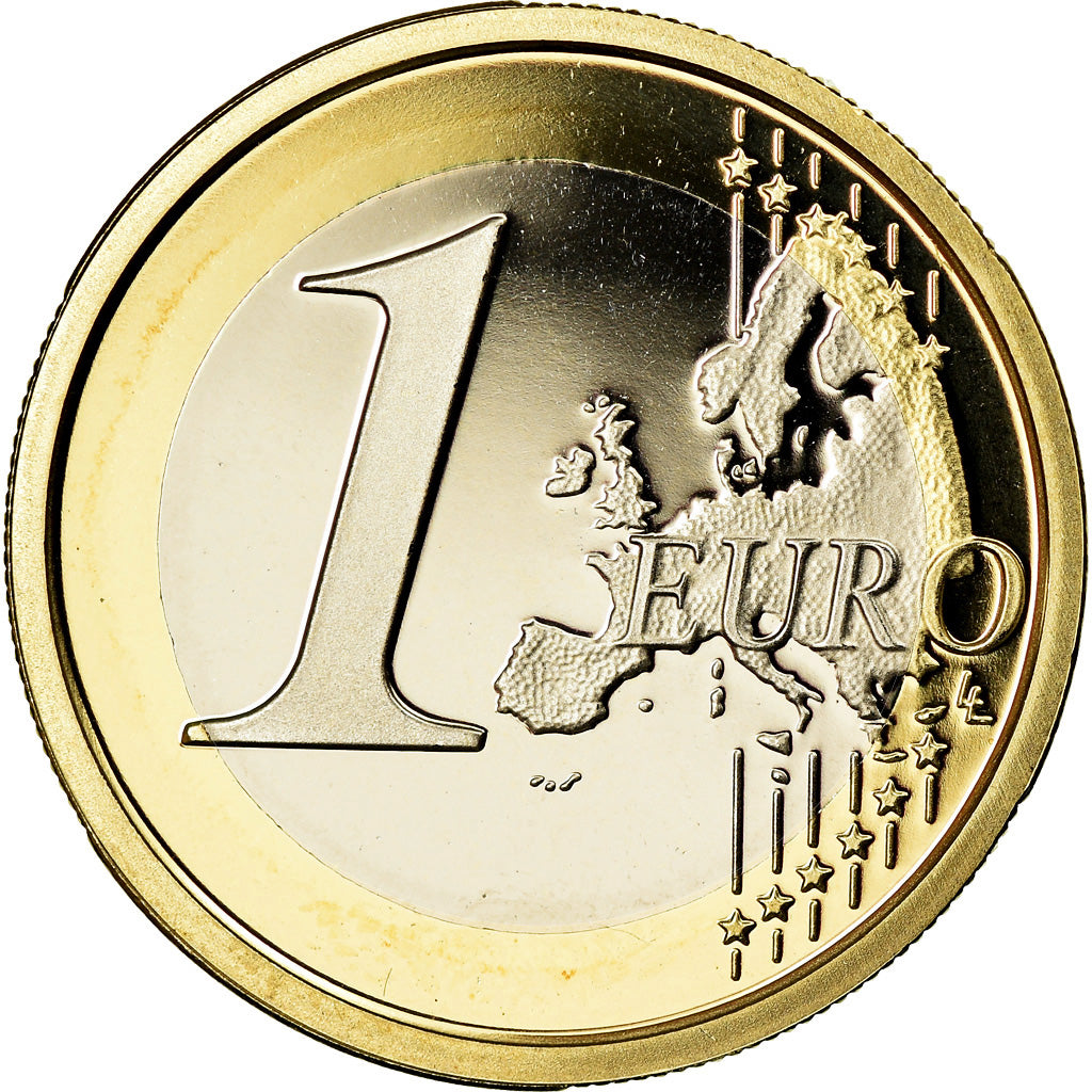 San Marino, Euro, 2010, Proof, FDC, Bi-Metallic, KM:485