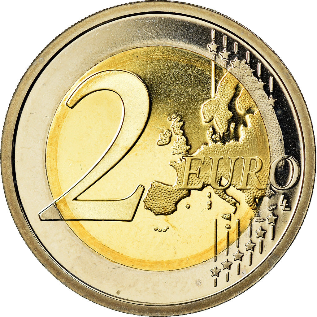 San Marino, 2 Euro, 2011, Proof, STGL, Bi-Metallic, KM:486