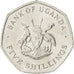 Ouganda, 5 Shillings 1987, KM 29