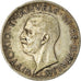Italia, Vittorio Emanuele III, 5 Lire, 1930, Rome, MBC, Plata, KM:67.1