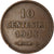 Moeda, San Marino, 10 Centesimi, 1935, Rome, EF(40-45), Bronze, KM:13