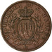 Coin, San Marino, 10 Centesimi, 1938, Rome, EF(40-45), Bronze, KM:13