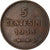 Moeda, San Marino, 5 Centesimi, 1935, Rome, EF(40-45), Bronze, KM:12