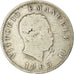 Moneda, Italia, Vittorio Emanuele II, Lira, 1863, Milan, BC, Plata, KM:5a.1