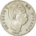 Moeda, Itália, Umberto I, Lira, 1887, Milan, F(12-15), Prata, KM:24.2