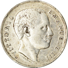 Münze, Italien, Vittorio Emanuele III, Lira, 1901, Rome, S, Silber, KM:32