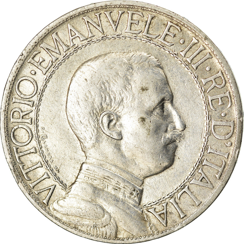 Münze, Italien, Vittorio Emanuele III, Lira, 1913, Rome, S+, Silber, KM:45
