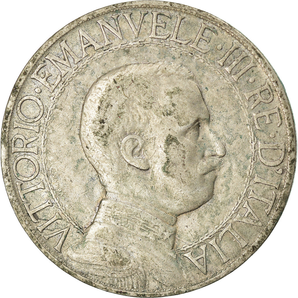 Münze, Italien, Vittorio Emanuele III, Lira, 1913, Rome, S+, Silber, KM:45