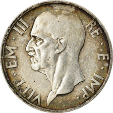 Monnaie, Italie, Vittorio Emanuele III, 5 Lire, 1936, Rome, TTB+, Argent, KM:79